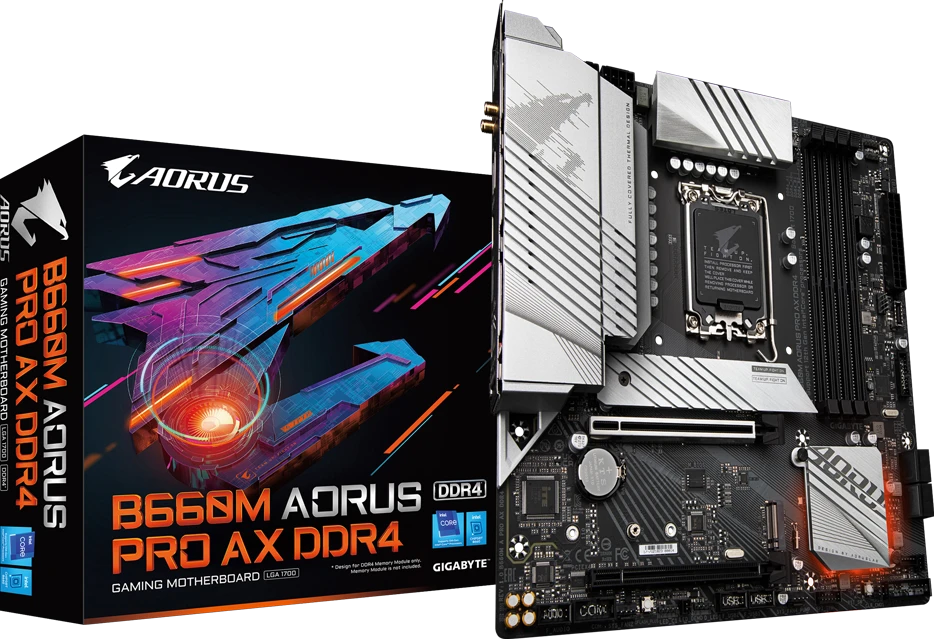 Gigabyte B660M AORUS PRO AX DDR4 (Rev. 1.x)